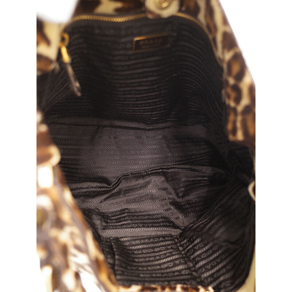 Prada Leopard Calf Hair Shoulder Bag - Picture 3 of 5